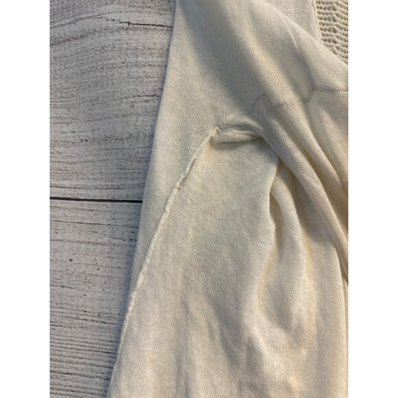 Splendid White Open Front Cardigan Sweater Size XS - Picture 2 of 4